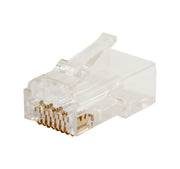 Vertical Category 6A Feed Through Plug, Unshielded