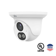 UNV 5MP Dual-Light Fixed Turret Camera w/ Mic
