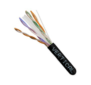 CAT6 CMR Cable, Solid Bare Copper - 1000ft Pull Box