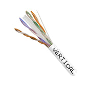 CAT6 CMR Cable, Solid Bare Copper - 1000ft Pull Box