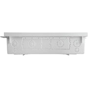 On-Q Plastic Enclosure with Trim Ring & Hinged Cover