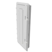 On-Q Plastic Enclosure with Trim Ring & Hinged Cover