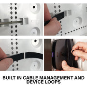 On-Q Dual-Purpose In-Wall Enclosure with Cover