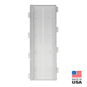 On-Q Plastic Enclosure with Trim Ring & Hinged Cover