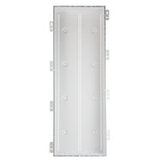 On-Q Plastic Enclosure with Trim Ring & Hinged Cover