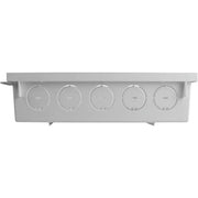 On-Q Plastic Enclosure with Trim Ring & Hinged Cover