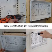On-Q Dual-Purpose In-Wall Enclosure with Cover