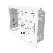 On-Q Dual-Purpose In-Wall Enclosure with Cover