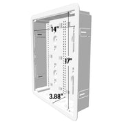 On-Q Dual-Purpose In-Wall Enclosure with Cover