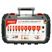 Diablo 14 pc General Purpose Bi-Metal Hole Saw Set