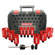 Diablo 14 pc General Purpose Bi-Metal Hole Saw Set