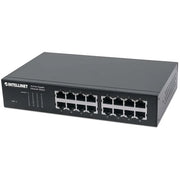 Intellinet 16-Port Gigabit Switch, Energy Efficient, 19