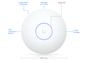 Ubiquiti U7 LR Long-Range WiFi 7 Access Point