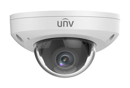 UNV 4MP LightHunter IR Fixed Mini Dome Camera, WDR, Mic (2.8mm)