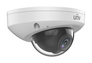 UNV 4MP LightHunter IR Fixed Mini Dome Camera, WDR, Mic (2.8mm)