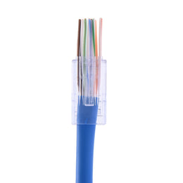 Platinum Tools ezEX44 UTP Connector (Cat6/6A), 100/Jar