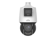 UNV 4MP+4MP LightHunter Dual-Lens PTZ Camera, 25X Optical Zoom