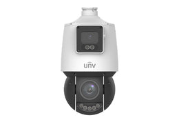 UNV 4MP+4MP LightHunter Dual-Lens PTZ Camera, 25X Optical Zoom