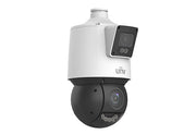UNV 4MP+4MP LightHunter Dual-Lens PTZ Camera, 25X Optical Zoom