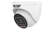 UNV 8MP Tri-Guard 2.0 Turret Camera, Red & Blue Light