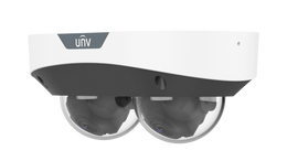 UNV 2x4MP LightHunter MultiView Fixed IR Dome Camera