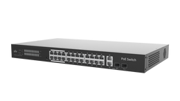 UNV 24-Port Gigabit Cloud Managed PoE Switch, 370W