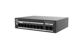 UNV 8-Port Gigabit Cloud Managed PoE Switch, 130W