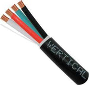 12/4 Direct Burial Cable, 12 AWG - 500ft Pull Box (Black)