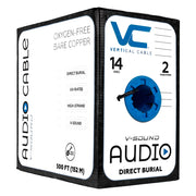 14/2 Direct Burial Audio Wire - 500ft (Black)