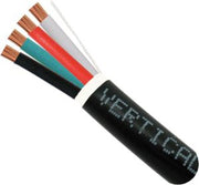 14/4 Direct Burial Audio Cable, High Strand - 500ft Pull Box (Black)