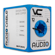 12/2 Audio Cable, 65 Strand - 500ft Pull Box