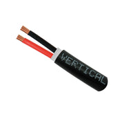 12/2 Direct Burial Speaker Cable, CL2 - 500ft (Black)