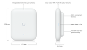 Ubiquiti U7 Outdoor All-Weather WiFi 7 Access Point
