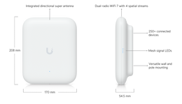 Ubiquiti U7 Outdoor All-Weather WiFi 7 Access Point