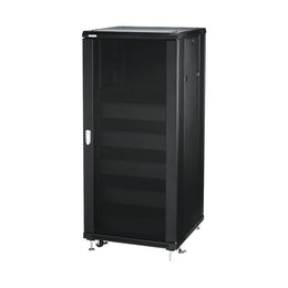 DynoTech 37U Floor Rack Cabinet, Front Glass