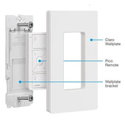 Lutron Pico Remote Control Wall Plate Bracket