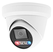 DynoTech 6MP Active Deterrence Camera (White)