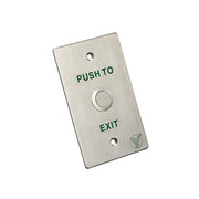 DynoTech Push Button, Stainless Steel, 70mm/114mm