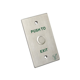 DynoTech Push Button, Stainless Steel, 70mm/114mm