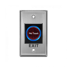 DynoTech Infrared Sensor Exit Button, Illuminated N.O./N.C.