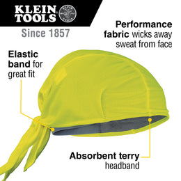 Klein Tools Cooling Do Rag Yellow 2 Pack