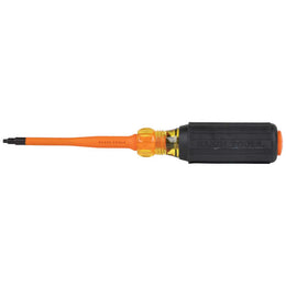 Klein Tools Slim-Tip 1000V Insulated Screwdriver, #2 Phillips, 4-Inch Round Shank