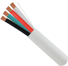 18/4 Speaker Cable - 500ft Pull Out Box (White)