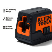 Klein Tools Green Mini Cross-Line Laser Level