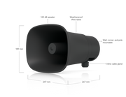Ubiquiti AI Horn Speaker, PoE 120dB w/ AI Alerts