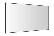 EPV EDGE FREE Acoustically Transparent Fixed Frame Screen, Ultra-thin black aluminum bezel, Sonic AT8 ISF Front Projection Material, LED Kit included