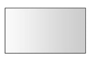 EPV EDGE FREE Acoustically Transparent Fixed Frame Screen, Ultra-thin black aluminum bezel, Sonic AT8 ISF Front Projection Material, LED Kit included
