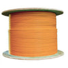 Category-6 STP 1000' 8-Conductor, Bulk, Black-PVC Jacket, (FTP) Shieled AWG23 Solid-Bare Copper, Wooden Spool (ETL)