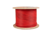 Fire Alarm Cable, 18 AWG 2 Conductor FPLR (Riser) - 1000ft (Red)
