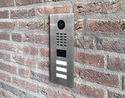 DoorBird D2103V Surface-Mount IP Video Door Station, 3 Call Buttons